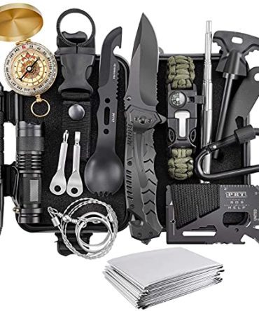 Hiking Survival Kit 17 in 1