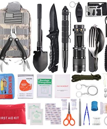 Hiking Survival Gear Kit Equipment