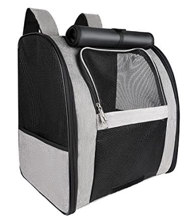 Pet Carrier Backpack for Cats and Dogs Up to 22 lbs