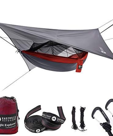 Double Camping Hammock Lightweight Ripstop Parachute