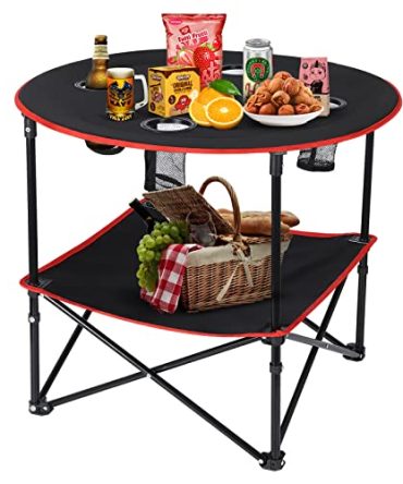 Camping Table Portable Folding Camping Side Table