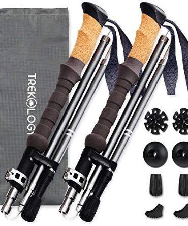 Trekking Poles Collapsible Nordic Hiking Pole