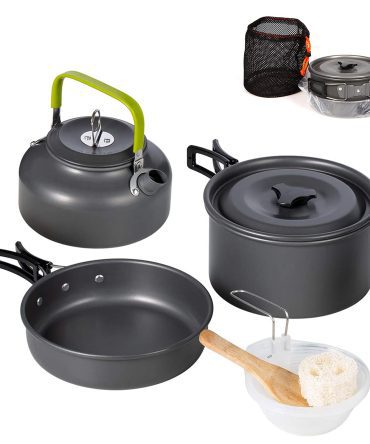 Aluminum Outdoor Camping Cookware Set,