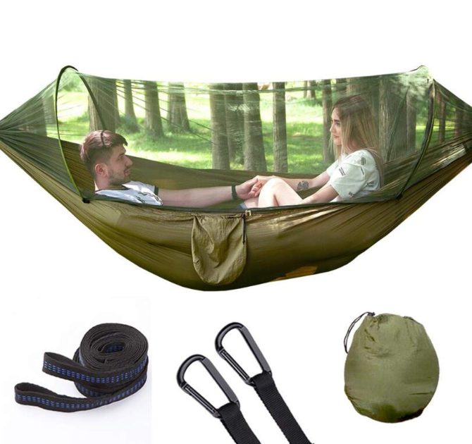 Lightweight Camping Hammock with Net