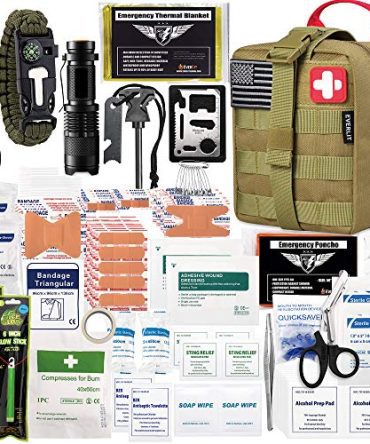 Hiking Survival First Aid Kit 250 Pieces