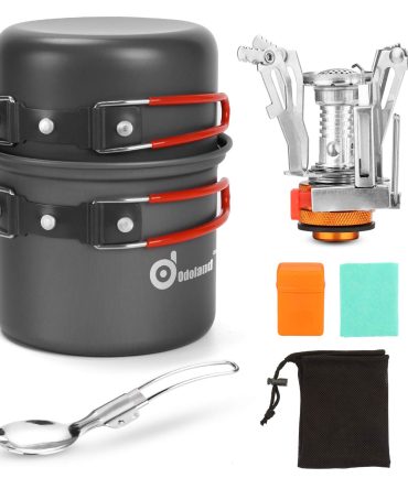 Cookware Mess Kit with Lightweight Pot