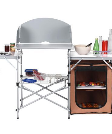 Portable Outdoor Camping Kitchen Table