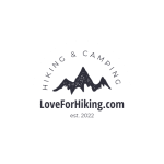 Love for hiking logo