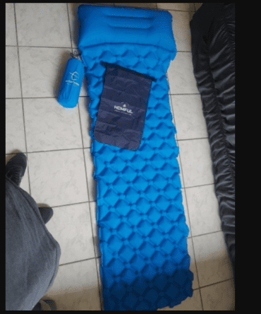 Outdoor Sleeping Pad Camping Inflatable Mattress