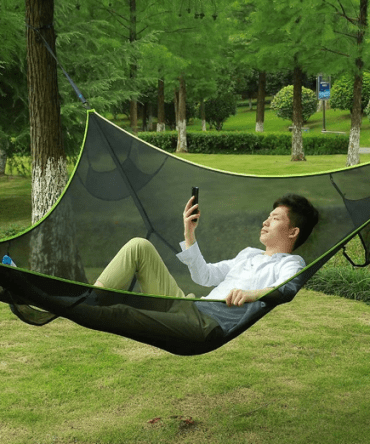 Elevate Your Camping Experience: The Giant Aerial Tree Hammock